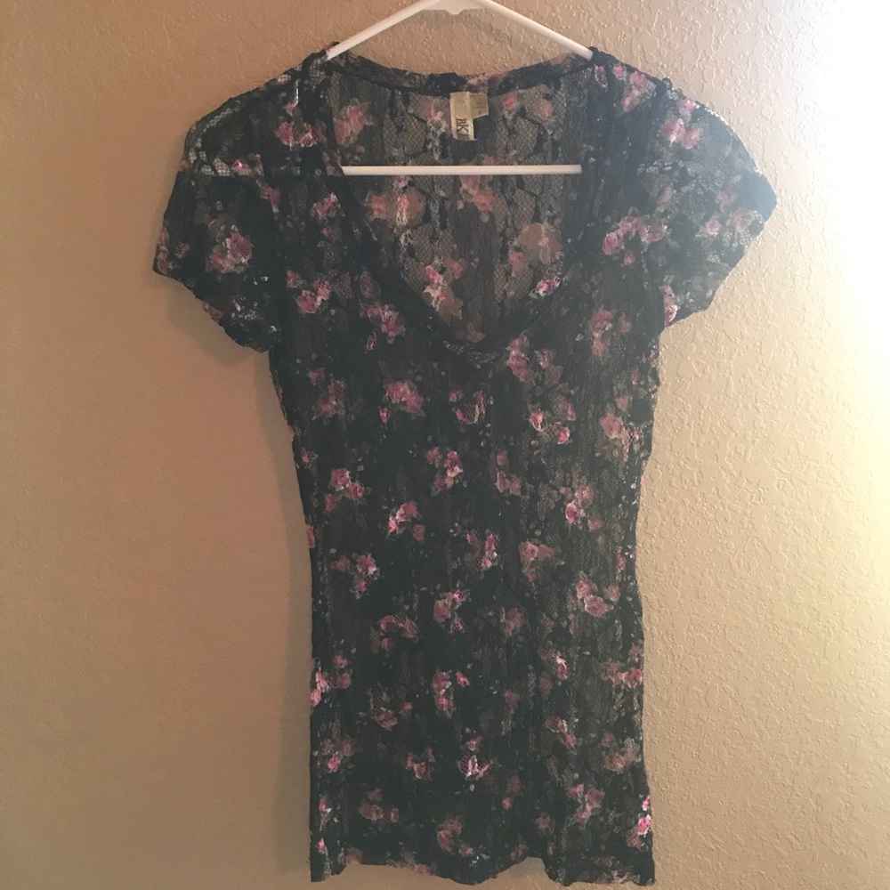 Floral Lace Top